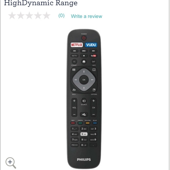 Tv with remote - Picture 3 of 5